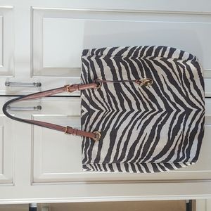 Michael Kors Large Tiger Print Purse New with Tag